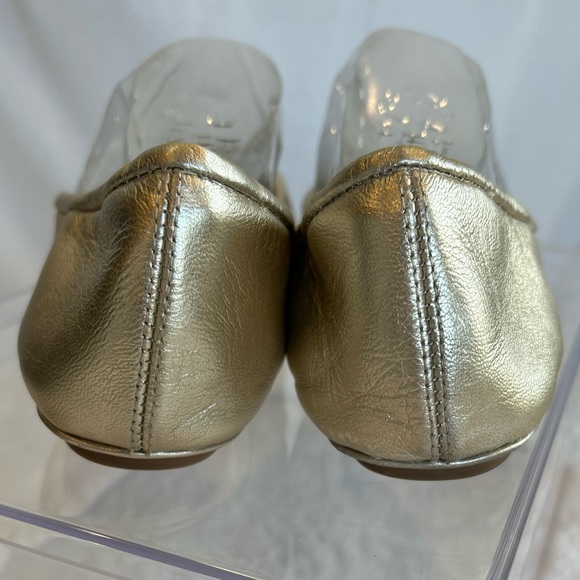 Sam Edelman gold metallic flats, women’s size 8 1/2 - Picture 4 of 7